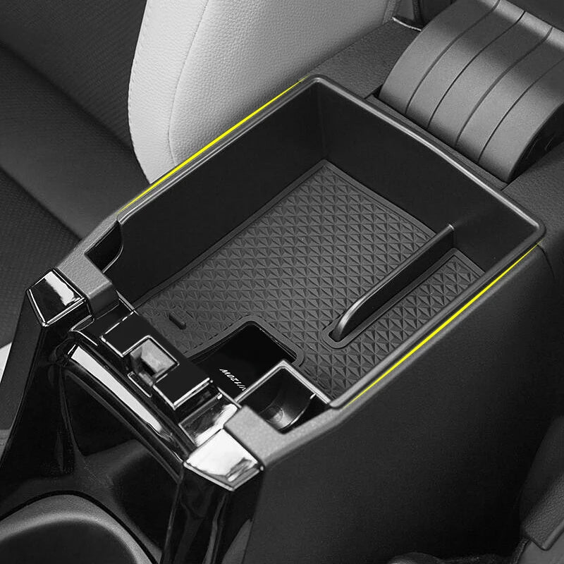 Center Console Armrest Storage Tray for Toyota Corolla Cross XG10 & Hybrid 2021–25