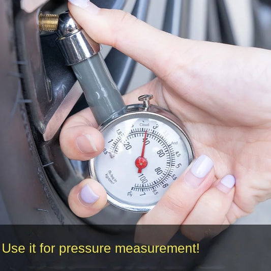 Auto Metal Tire Pressure Gauge Car Truck Tyre Air Pressure Meter