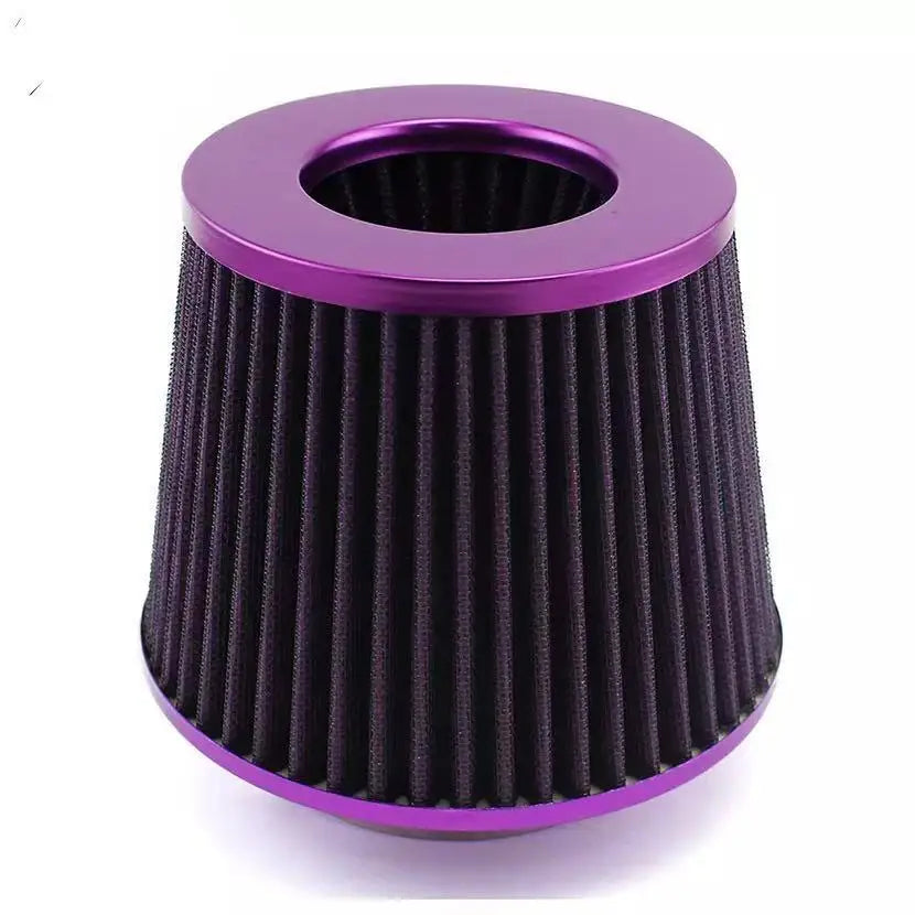 76mm 3-Inch Universal High Flow Cold Air Intake Filter Sport Mesh Cone Air Filter