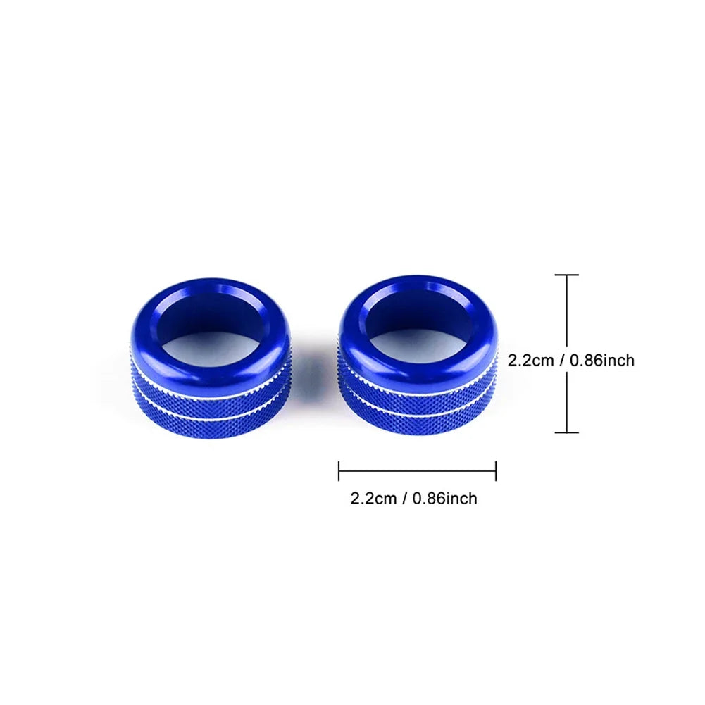 Interior Audio Volume & Rear Mirror Control Knob Trim Ring for Subaru Crosstrek 2024
