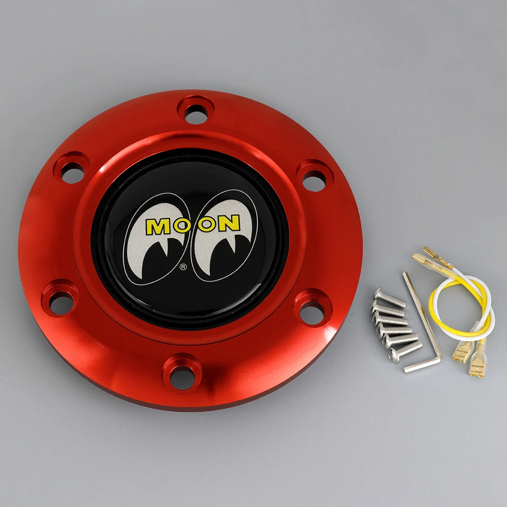 MOONEYES Racing Sport Steering Wheel Horn Button Retainer Ring MOMO OMP NRG
