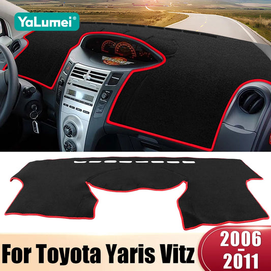 Dashboard Cover Dash Mat for Toyota Yaris & Vitz 2006–2011