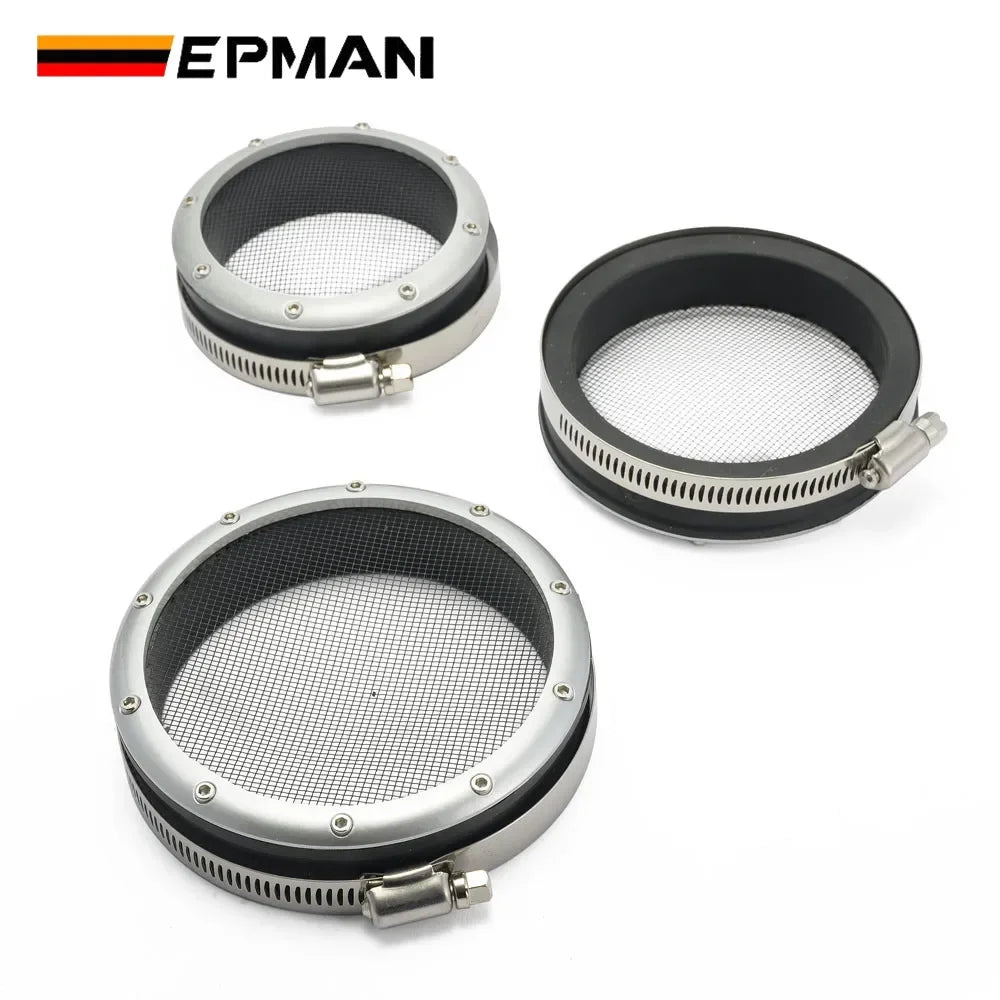 EPMAN Turbo Inlet Grill Protector 3 3.5 4 Inch Mesh Air Intake Filter Guard