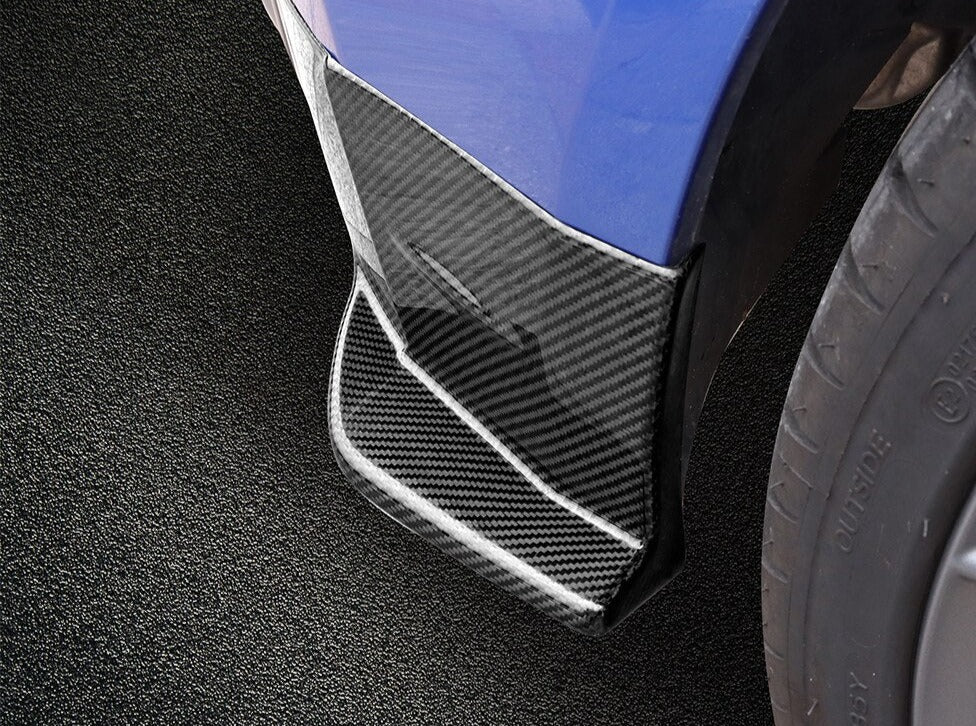 Rear Pod Canards Genuine Carbon Fibre (Subaru BRZ 22+) (Toyota GR86 22+)