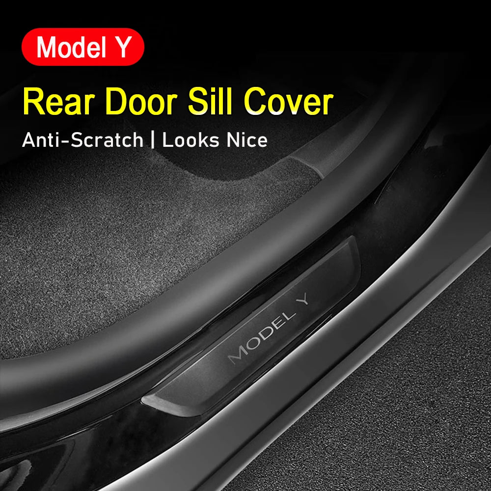 Door Sill Protector for Tesla Model Y Juniper 2025–2026