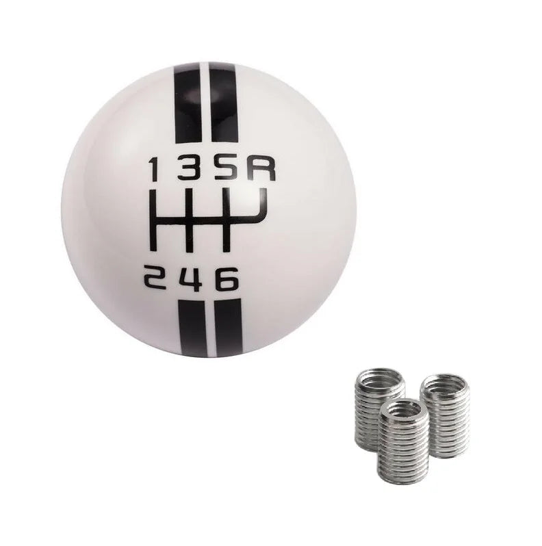 Universal 5 6 Speed Resin Gear Shift Knob for Ford Mustang Manual Shifter
