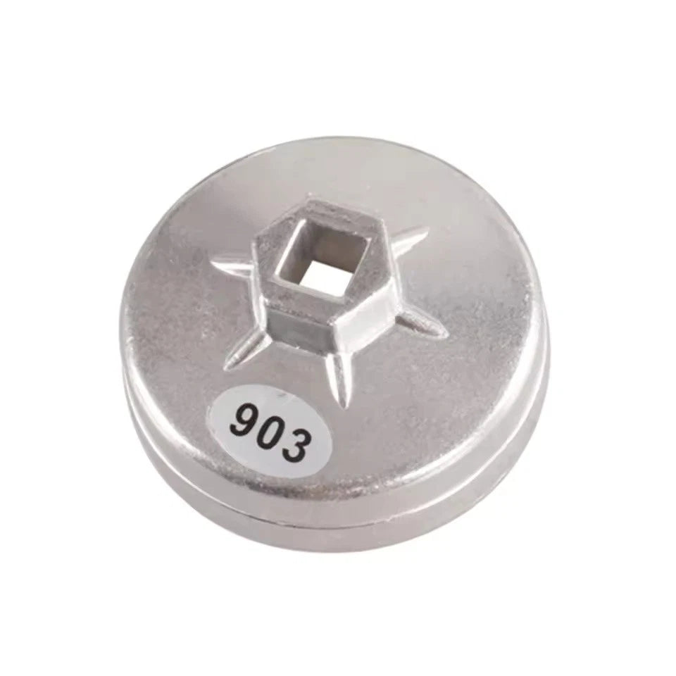 74mm 14-Flute 903 Aluminum Oil Filter Wrench Cap for Mercedes-Benz Removal Tool