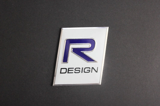 R Design Large Boot Badge Emblem for 55mm x 50mm OEM Size NEW Free Post