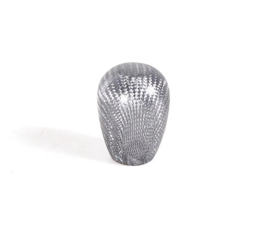 Real Silver Carbon Gear Shift Knob for Ford Holden Nissan Mitsubishi Mazda Honda