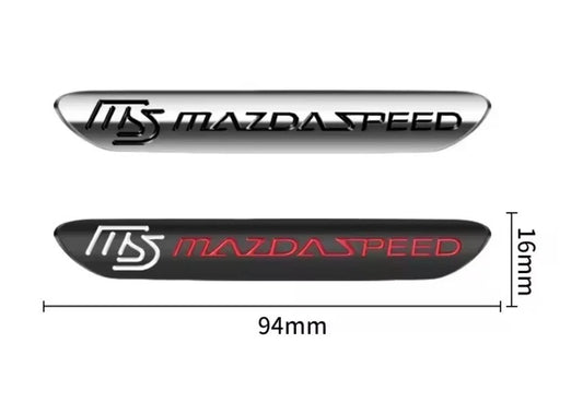 Mazda Speed Badge 94mm x 16mm Emblem for 3 4 5 6 7 9 CX RX7 RX8 MX5 Miata NEW