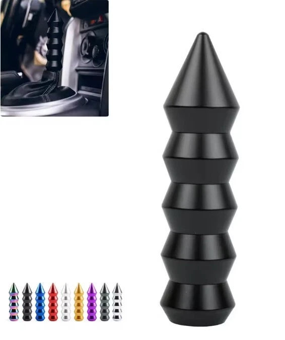 NEW Style Bamboo Spike 145mm Manual Gear Knob Shift Universal Fitment M12 M10 M8