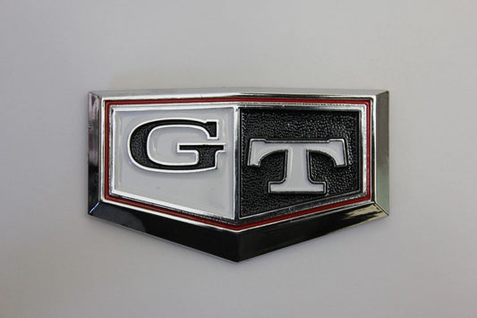 GT Side Fender Badge Black Emblem for Skyline R32 R33 R34 GTST GTT GT NEW AUS