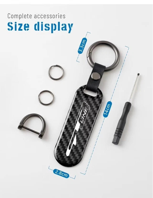 GT Line Keyring for KIA Stinger Sorento Stonic Cerato Seltos Biro Picanto EV6