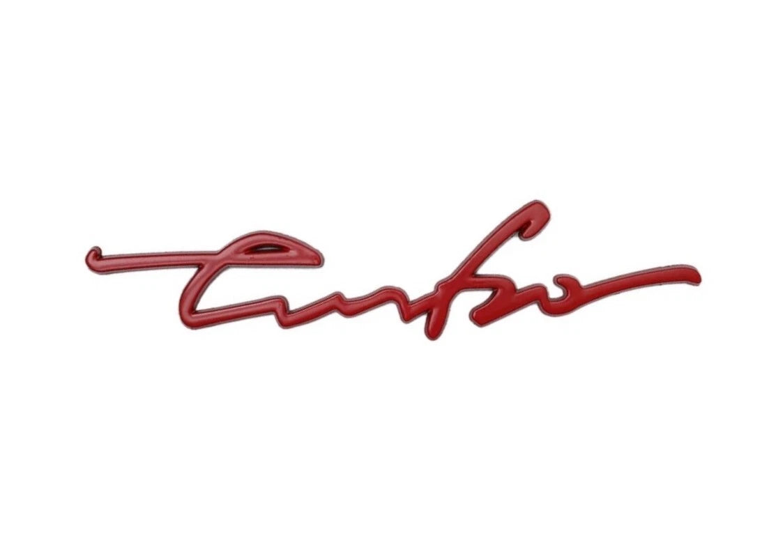 Turbo Boot Badge Red Emblem for Toyota Nissan Mazda Honda Subaru NEW AUS
