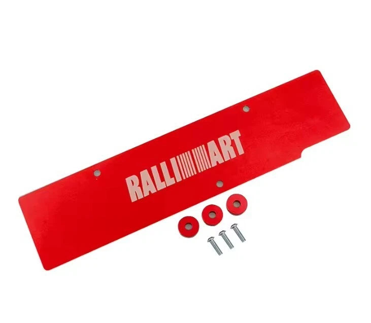 Ralliart Spirit of Competition Spark Plug Cover Red for Mitsubishi Lancer 08-15