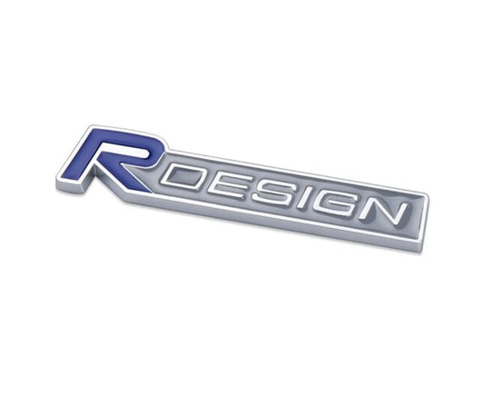 R Design Boot Badge Emblem for 92mm x 19mm OEM Size NEW Free Post