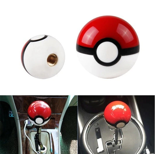 Anime Red Capture Ball Gear Shift Knob for M12x1.25 M10x1.5 M10x1.25 M81.25 NEW