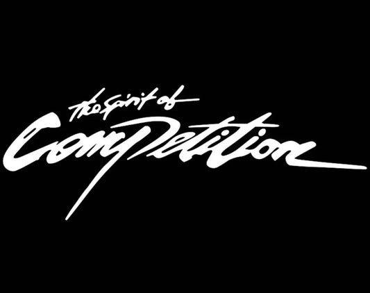 The Spirit of Competition Decal White for Mitsubishi Lancer EVO Ralliart Colt