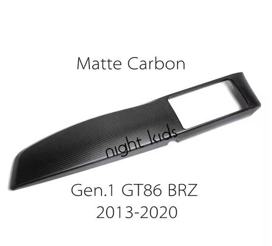 Night Kids Control Centre Carbon Fibre Trim Panel for Toyota GT 86 Subaru BRZ