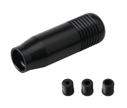 RUNSCO Aluminium Black Gear Shift Knob Non Slip Australian Stock NEW