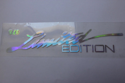2x Limited Edition Decal Sticker for Subaru Toyota Mitsubishi Honda Nissan