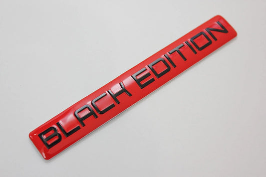 Black Edition Boot Fender Side Skirt Badge Emblem for Toyota Mazda Honda Nissan