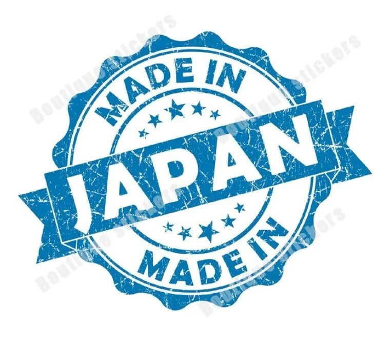 Made in Japan Blue Decal Sticker JDM for Toyota Mitsubishi Nissan Mazda Subaru