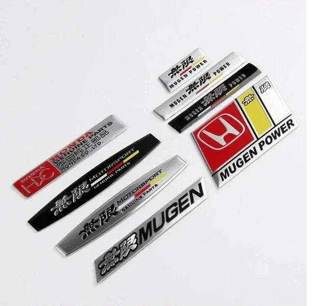 Honda Motorsport Mugen Power Badge Emblem for Jazz Civic Accord CRV HRV Odyssey