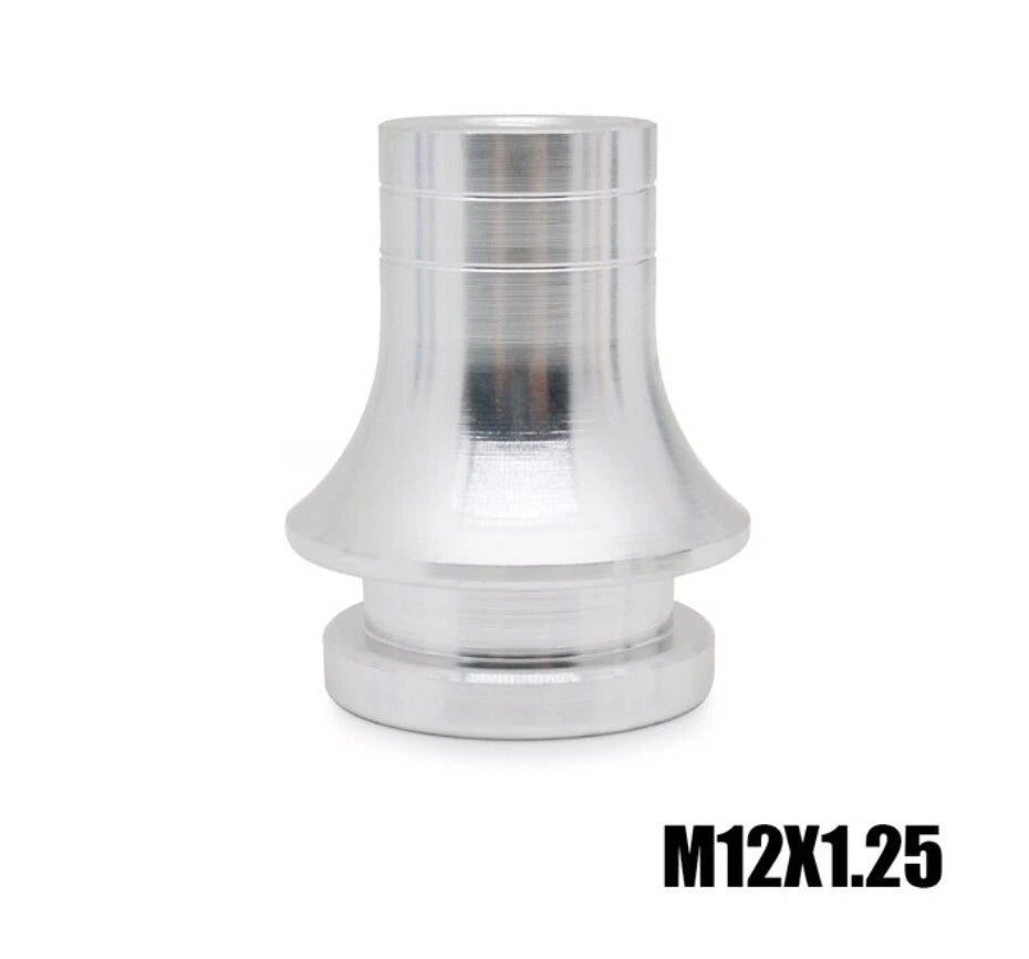 Gear Knob Gaiter Boot Adaptor Retainer Silver M12x1.25 for Toyota Ford Lexus