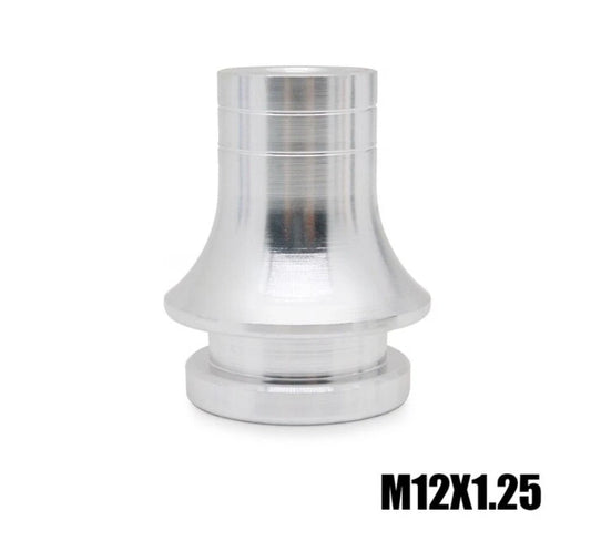 Gear Knob Gaiter Boot Adaptor Retainer Silver M12x1.25 for Toyota Ford Lexus