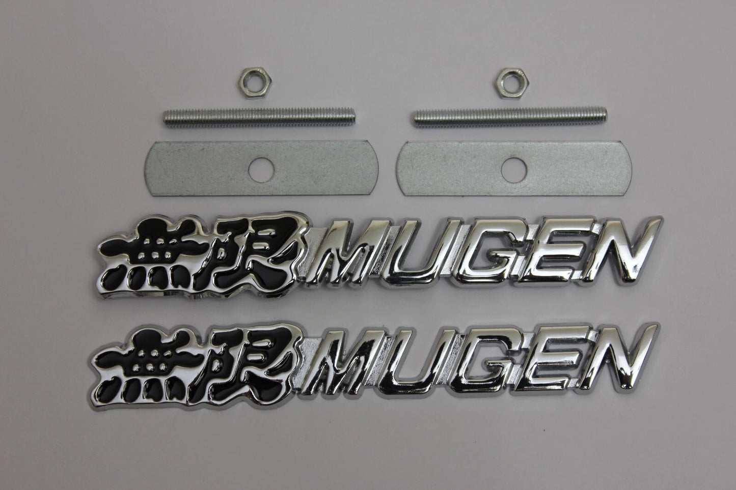 Mugen Honda Grill & Boot Badge Metal Emblem City Integra Civic Fit Life NSX WR-V