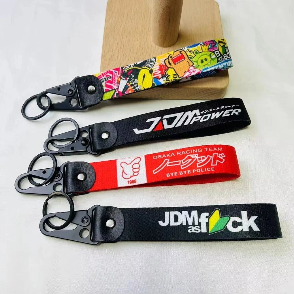 JDM Keyring Keychain for Subaru Mitsubishi Toyota Mazda Nissan Suzuki NEW