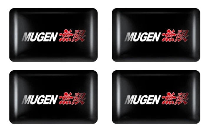 4 x Mugen Power Decal Sticker for Honda Interior Integra Civic Accord Jazz S2000
