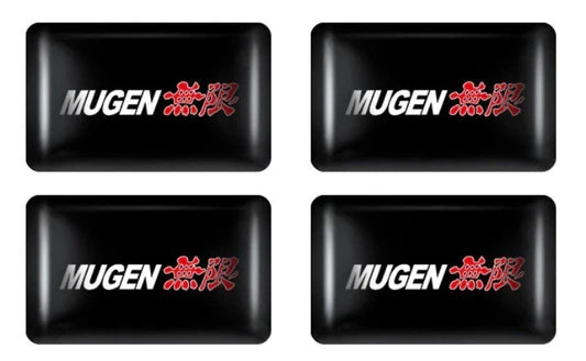 4 x Mugen Power Decal Sticker for Honda Interior Integra Civic Accord Jazz S2000