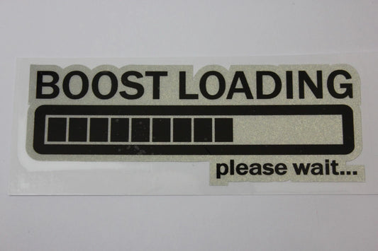 Boost Loading Decal Sticker for Toyota Nissan Subaru Nissan Mitsubishi Mazda KIA
