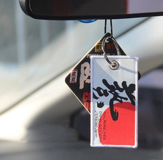 J'S Racing Nylon Embroidery Keyring Key Holder JDM Accessory for Honda Integra