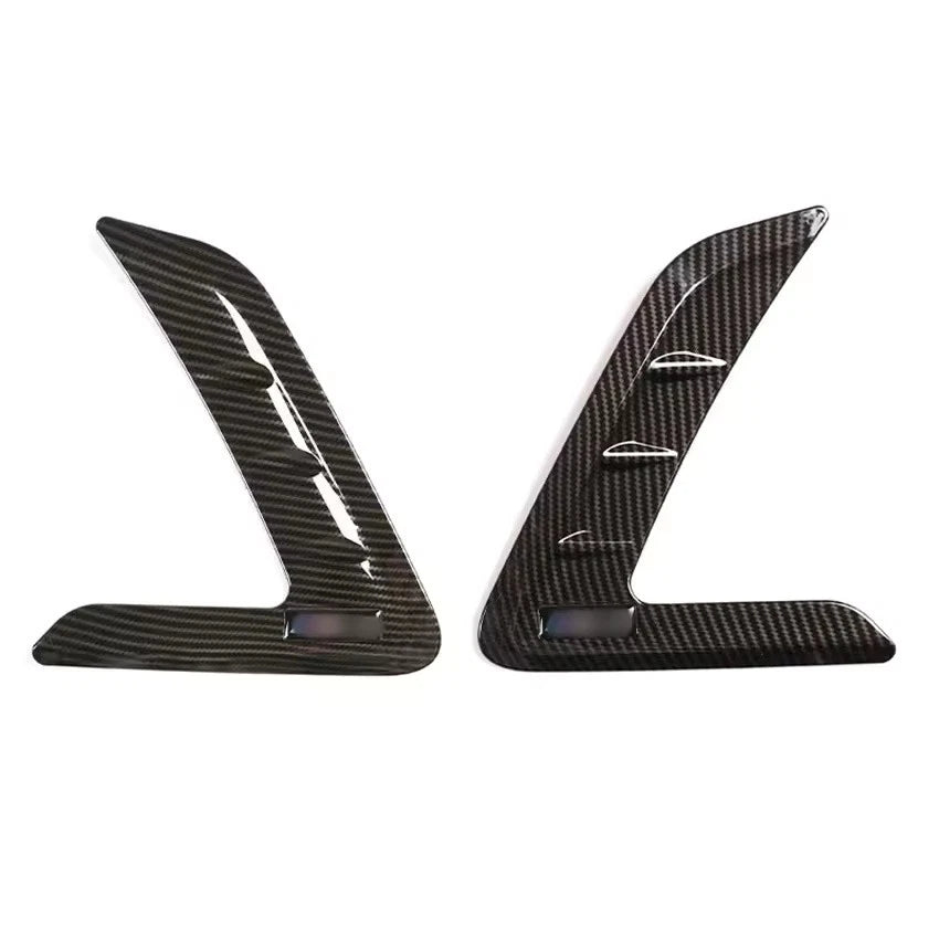 2Pcs Side Fender Air Outlet Trim Exterior Sticker for BMW 3 Series G20 G28