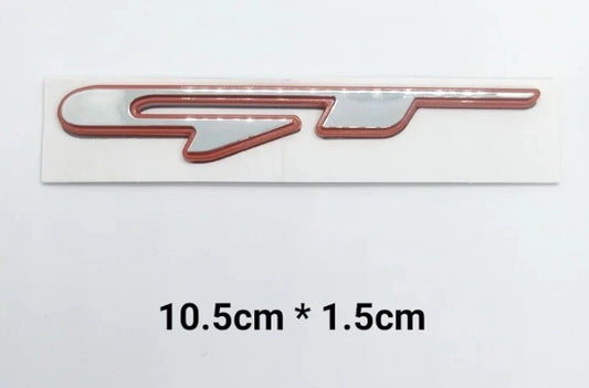 GT Red & Silver Badge Emblem Sticker for Kia Stinger Sportage EV6 Picanto