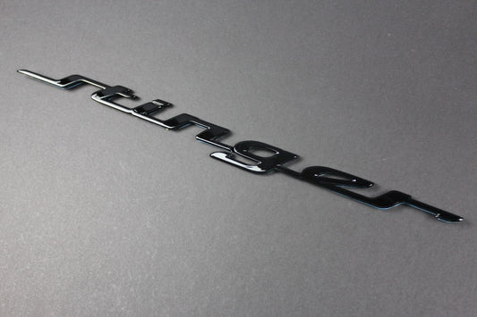 NEW Style Stinger Gloss Black Boot Badge Emblem for Stinger GT Line 375mm
