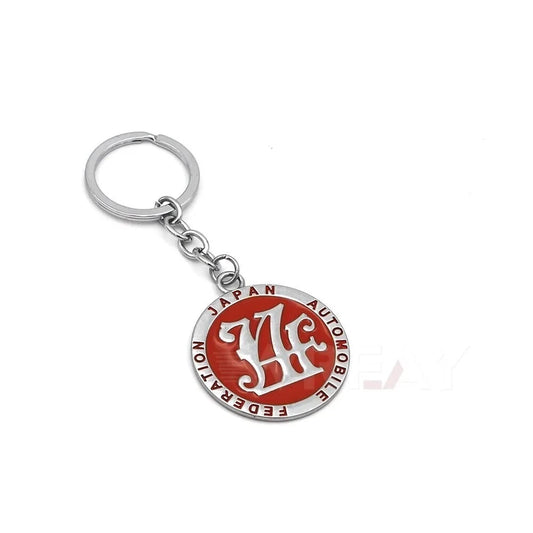 JAF Japan Automobile Federation Keyring for Toyota Honda Subaru Mitsubishi Mazda