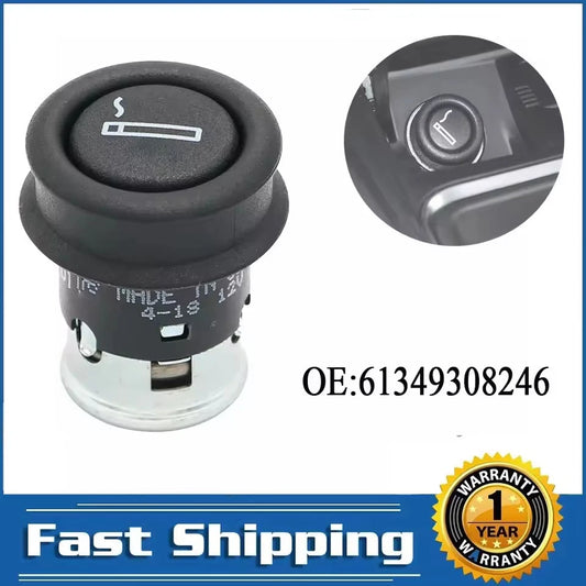 Cigarette Lighter Power Plug Socket 12V Replacement for BMW 61349308246 E46-F34