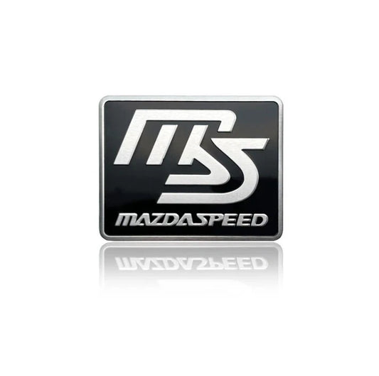 Mazdaspeed Black Aluminium Badge Emblem Sticker for Mazda 2 3 6 RX7 MX5 CX5 CX3