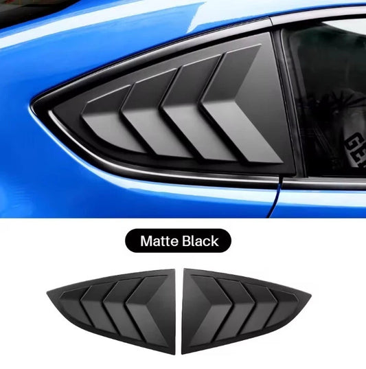 ABS Window Matte Black Louver Set for Toyota GR86 BRZ 2021 2022 2023 2024