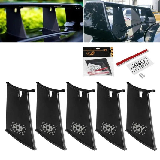 PQY Spoiler Wing Fins Stabilisers for Subaru WRX STI Impreza 2002 - 2007 NEW