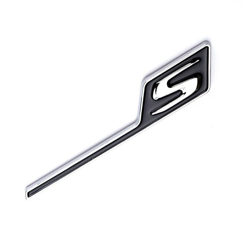 AMG S Badge for Mercedes A43 A45 CLA43 CLA45 C45 C63 E45 E53 E63 S63 GLA GLC GLE