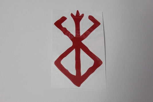 Berserk Guts Casca Mark of Sacrifice Reflective Car Sticker Decal Vinyl Sticker