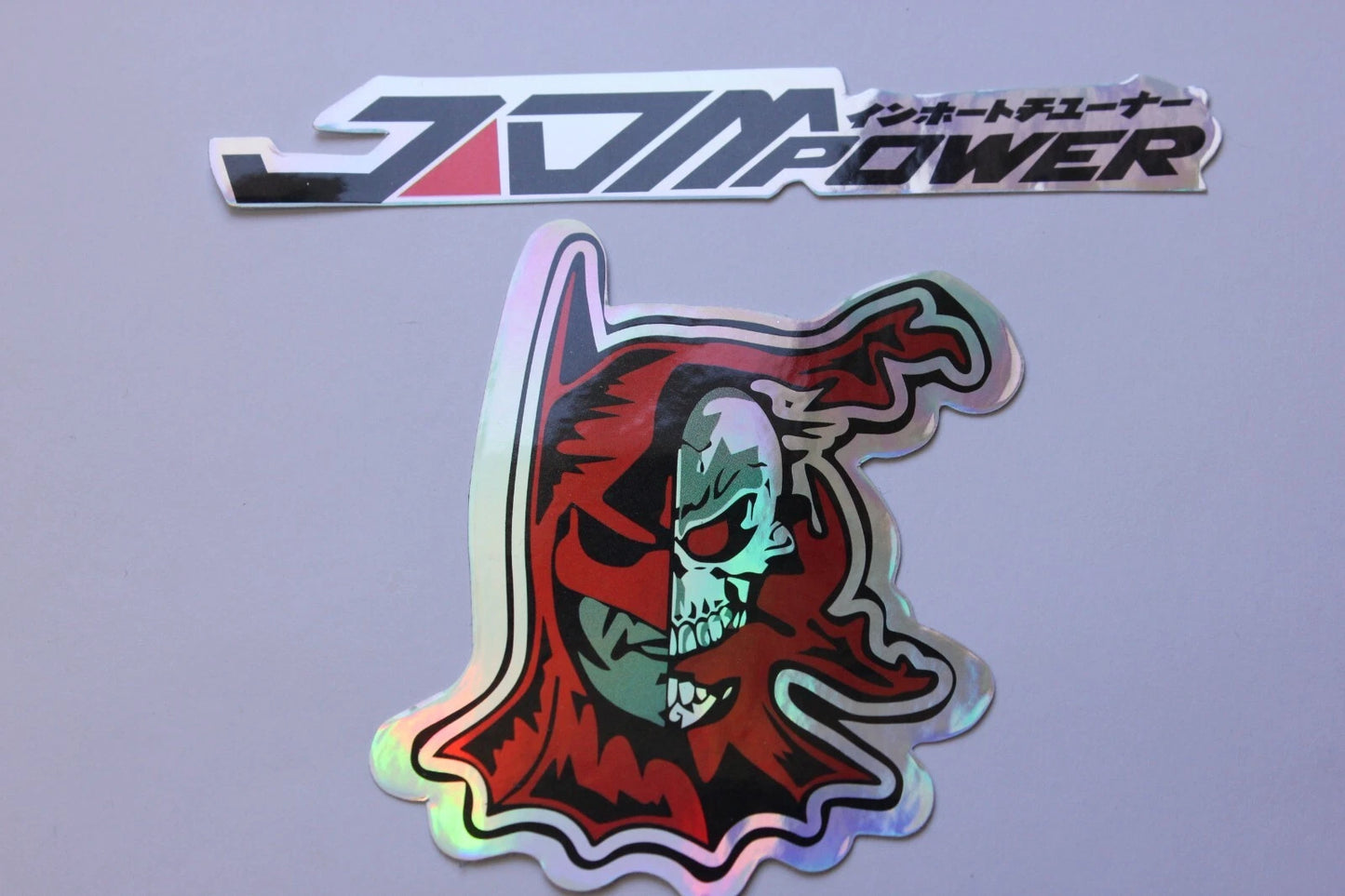 2x JDM Batman Decals Stickers for Toyota Mazda Nissan Honda Subaru Mitsubishi