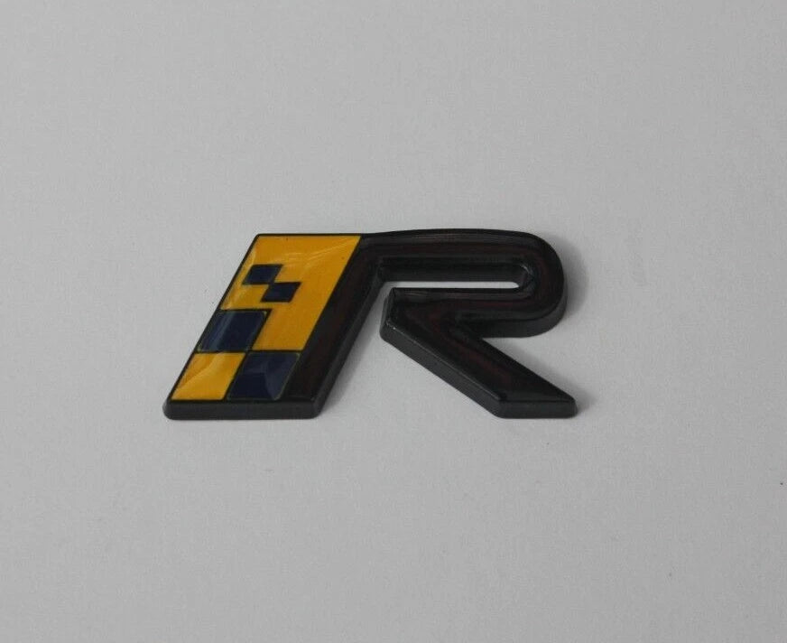 R Design Black Badge Emblem for XC60 S80 V40 XC70 V60 XV40 V90 V50 XC90