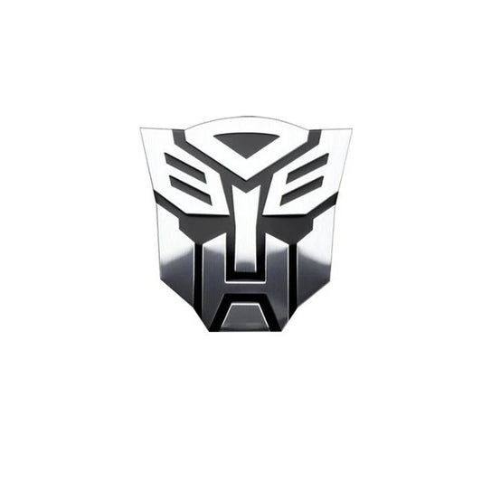 3D TRANSFORMERS Autobot Car Badge Emblem Sticker Aluminium 70mm Decal