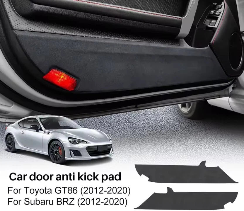 Suede Car Door Cover Protection for Toyota GT86 Subaru BRZ 2016 - 2020 NEW